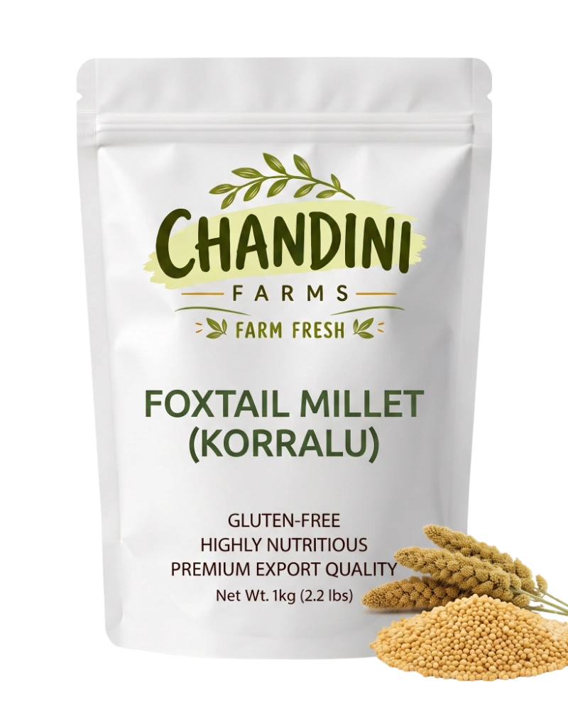 Home foxtail millet (korralu)